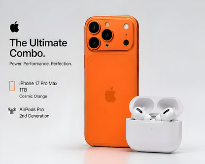 iPhone 17 Pro Max 1TB + FREE AirPods Pro 2nd generation – Limited Luxury Deal